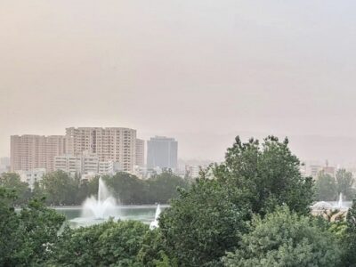 کاهش آلودگی هوای تبریز با شروع فعالیت سامانه بارشی