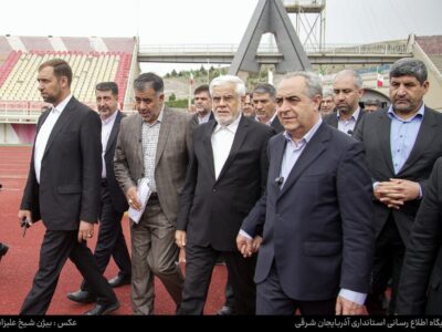 بازدید معاون اول رییس جمهور از مجموعه ورزشی یادگار امام تبریز
