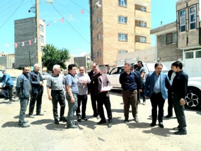 بازدید شهردار تبریز از مسیرگشایی خیابان شهید بی‌مثل