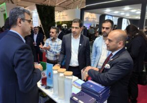 گزارشی تصویری از حضور پررنگ پتروشیمی تبریز در نمایشگاه بین‌المللی نفت، گاز، پالایش و پتروشیمی