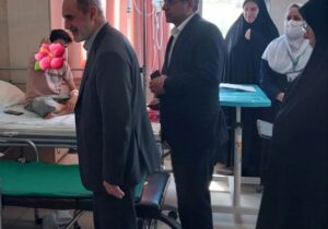 بازدید معاون وزیر کشور از بیمارستان کودکان «مردانی‌آذر» تبریز