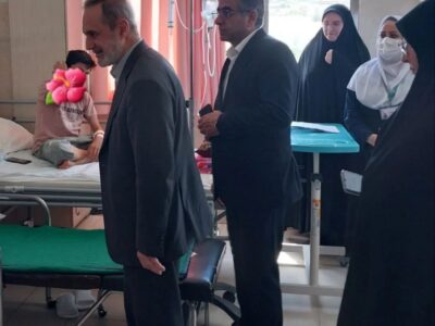 بازدید معاون وزیر کشور از بیمارستان کودکان «مردانی‌آذر» تبریز