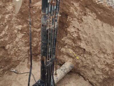 نشتي گاز انشعاب ۸ اينچ كارخانه سهند فلوت
