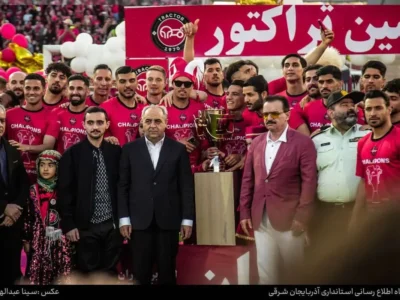 پیام قدردانی استاندار آذربایجان شرقی از حضور پرشور هواداران در جشن قهرمانی تراکتور