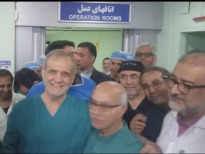 دکتر پزشکیان در تبریز دست به تیغ شد