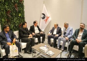 بازدید استاندار آذربایجان شرقی از غرفه شرکت سیمکات