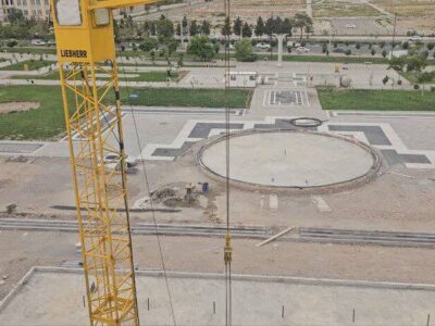 اتمام عملیات کف سازی ۲۰ هزار متر مربعی فاز دوم پارک باغشمال تا پایان خرداد