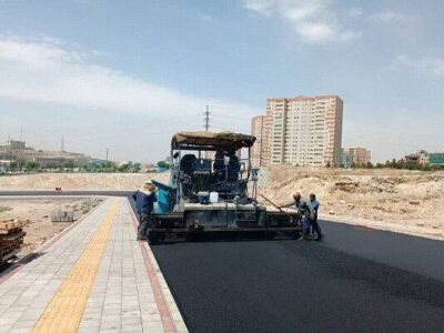 آسفالت‌ریزی ۵ هزار و ۵۹۹ تن در ۴۹ محله و معبر شهری طی هفته دوم اردیبهشت ماه