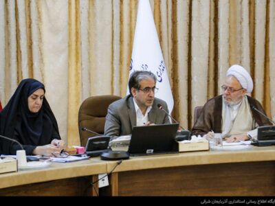 دومین جلسه هماهنگی بزرگداشت اولین سالگرد شهدای خدمت با حضور مرتضی محمدزاده، معاون سیاسی و اجتماعی استاندار آذربایجان شرقی