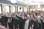 حمایت نمازگزاران آذربایجان شرقی از فناوری هسته‌ای