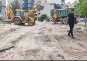 احداث کانال و آماده سازی قطعات اوحدی شهرک ولیعصر تبریز