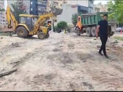 احداث کانال و آماده سازی قطعات اوحدی شهرک ولیعصر تبریز