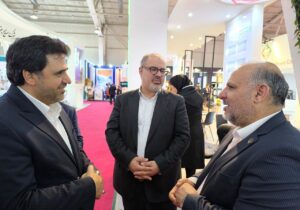 دیدار دکتر میراشرفی با مدیرعامل پتروشیمی اروند در نمایشگاه بین‌المللی نفت، گاز، پالایش و پتروشیمی