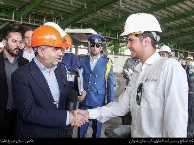 گزارش تصویری(۲)  صنایع نفت و پتروشیمی تبریز میزبان «سه شنبه های اقتصادی» استاندار آذربایجان شرقی