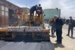 ماشین‌آلات و اکیپ پخش آسفالت سازمان عمران به میدان بازمی گردند