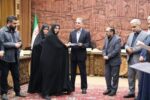 تجلیل از خانواده پاکبانان متوفی و معلمان خیر تبریز