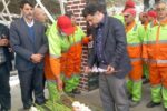 گرامیداشت مقام کارگر با حضور در گلزار شهدا / یاد پاکبانان آسمانی زنده نگه داشته شد