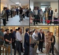 نمایشگاه عکس تشییع مالک دلها در مراغه