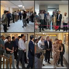 نمایشگاه عکس تشییع مالک دلها در مراغه