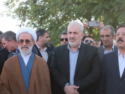 بازدید وزیر نیرو از طرح آبرسانی به مرند