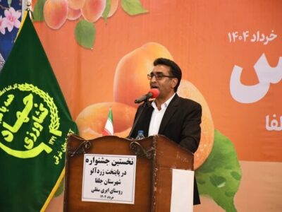 رشد چشمگیر تولید و اشتغال در جلفا با توسعه باغات زردآلو و گلخانه‌ها