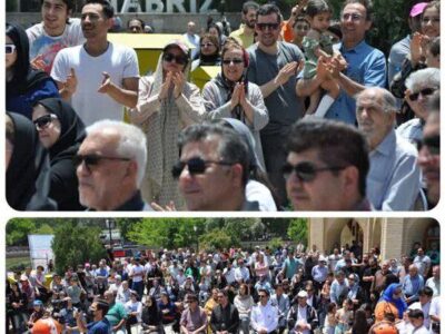 همایش پیشگیری از غرق‌شدگی در پارک ائل‌گلی برگزار شد