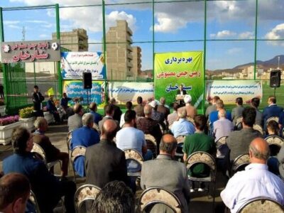 افتتاح یک پروژه ورزشی دیگر در محلات کم برخوردار تبریز؛ سی و یکمین پروژه ورزشی با ۳۸۰ میلیارد ریال هزینه به محله رسالت رسید