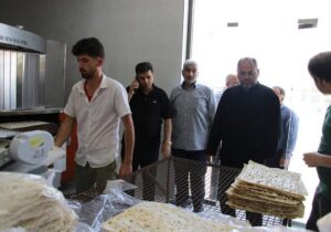 بهره برداری از مجتمع نان در سبزه میدان تبریز