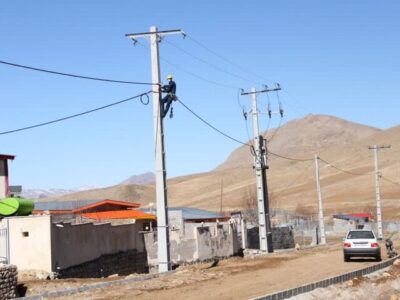 برق رسانی برای روستا‌ها و عشایر بخش مهربان