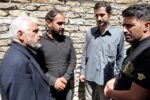 دیدار مسئولان با خانواده شهدای مظلوم تجاوزات رژیم صهیونیستی در آذربایجان‌شرقی