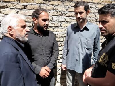 دیدار مسئولان با خانواده شهدای مظلوم تجاوزات رژیم صهیونیستی در آذربایجان‌شرقی
