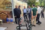 افتتاح دومین ایستگاه اسکوتر برقی منطقه ۸ در پیاده راه ارک