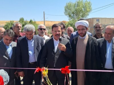 افتتاح ۳۵ طرح عمرانی و خدمات رسانی شهرستان اهر