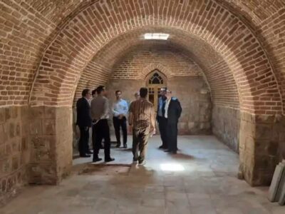 تکمیل کاروانسرای شاه‌ عباسی گویجه بئل هریس تا اوایل مهر ماه