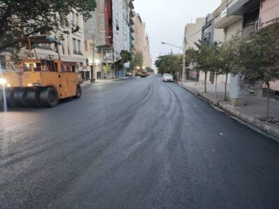 آسفالت‌ریزی چهار هزار محله و معبر شهری در سال ۱۴۰۴