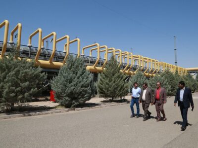 پایداری جریان انتقال گاز با همت و آمادگی همیشگی کارکنان منطقه ۸ عملیات انتقال گاز ایران