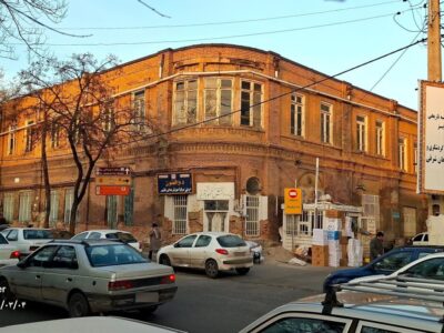  پایان مرمت جداره مدرسه مظفری