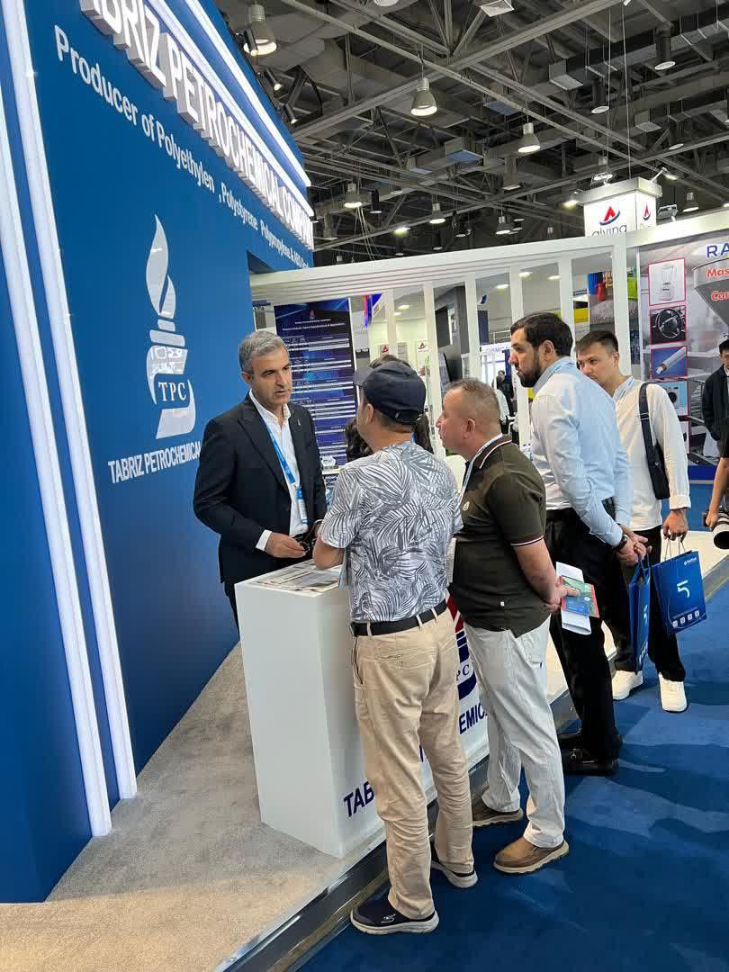آغاز به کار نمایشگاه صنعت پلاستیک تاشکند با حضور پررنگ پتروشیمی تبریز