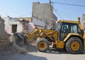 آزاد سازی بیش از ۸۷۰۰ مترمربع برای مسیرگشایی در جنوب غرب تبریز