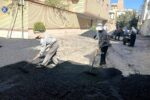 آسفالت‌ریزی ۶۲۷ تنی شهرداری منطقه ۴ تبریز طی هفته گذشته