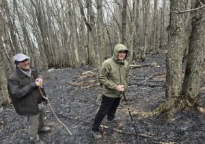 لکهگیری آخرین کانون آتش سوزی جنگلهای دیزمار آذربایجانشرقی انجام شد