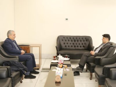 دیدار مدیر مخابرات منطقه آذربایجان شرقی با رئیس سازمان نظام مهندسی ساختمان استان