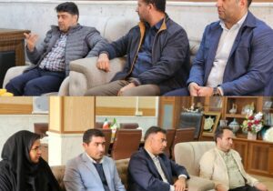 دیدار رئیس نظام مهندسی ساختمان آذربایجان شرقی با فرماندار شبستر