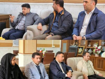 دیدار رئیس نظام مهندسی ساختمان آذربایجان شرقی با فرماندار شبستر