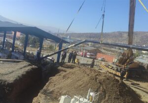 عملیات اتصال خط ورودی ۱۰ اینچ به ایستگاه CGS بانه با موفقیت پایان یافت