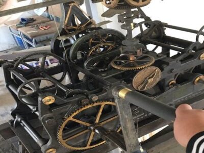 تعمیر و راه اندازی ساعت عمارت شهرداری