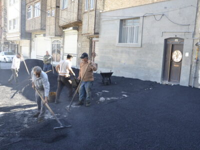 توزیع ۴۱۰۰ تنی آسفالت در جنوب غرب تبریز طی آبان‌ماه سال جاری