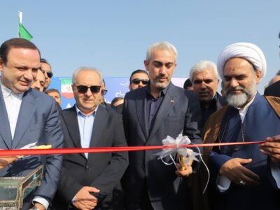 افتتاح کریدور شهدای اقتدار منطقه آزاد ارس با حضور وزیر اقتصاد و امور دارایی