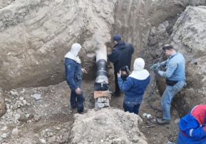 تقویت ایمنی و پایداری خط 10 اینچ چالدران با اجرای اسلیو نوع B