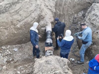 تقویت ایمنی و پایداری خط 10 اینچ چالدران با اجرای اسلیو نوع B